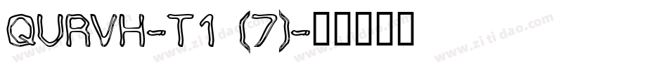 QURVH-T1 (7)字体转换